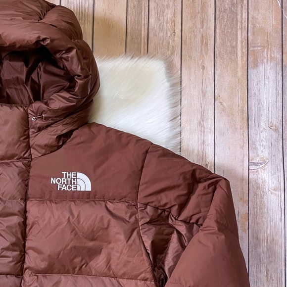 The North Face Men’s HMLYN Down Parka In Dark Oak - Picture 3 of 9